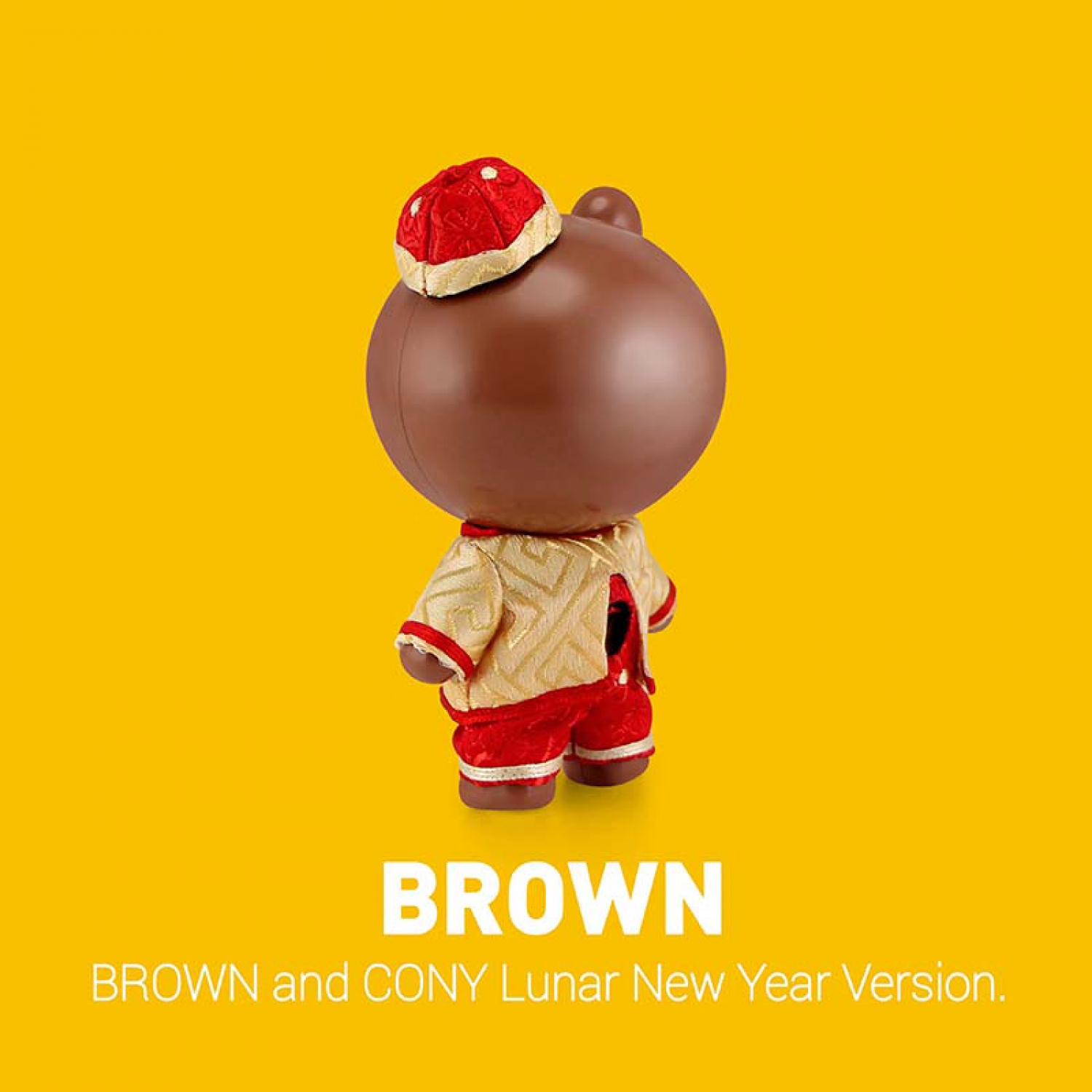 [P-Style] LINE FRIENDS - BROWN Lunar New Year Version